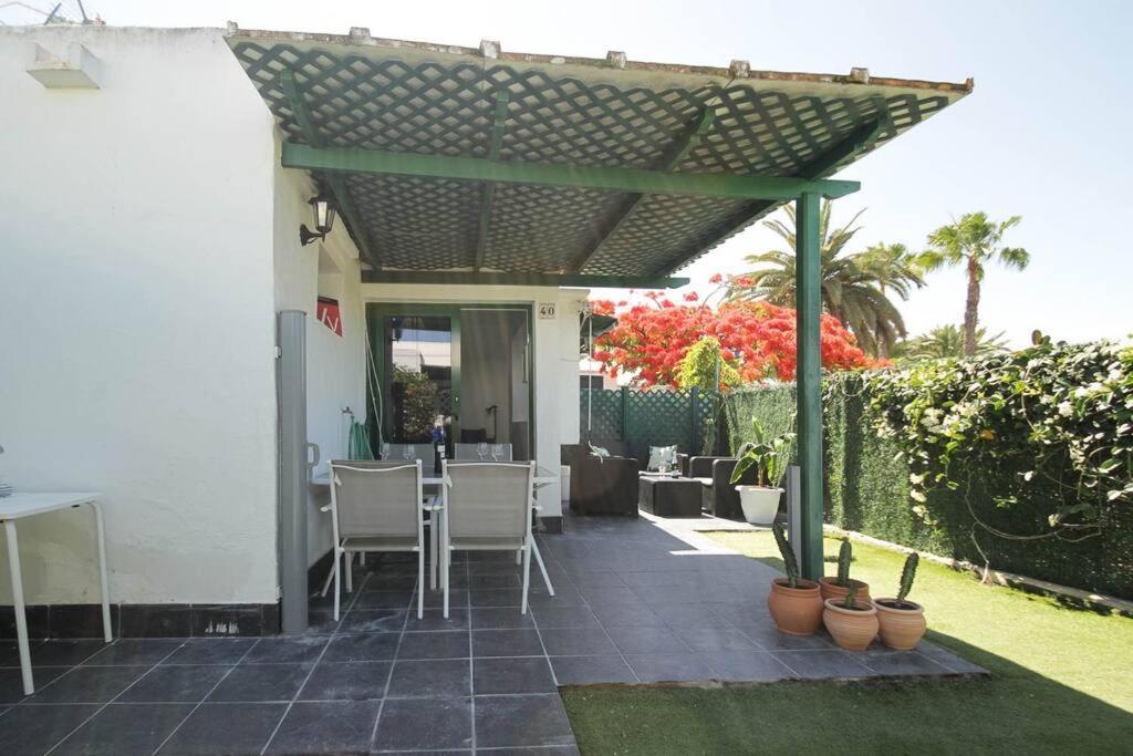 Cozy & Modern Bungalow W/Private Garden Bbq+Wifi มาสปาโลมาส ภายนอก รูปภาพ