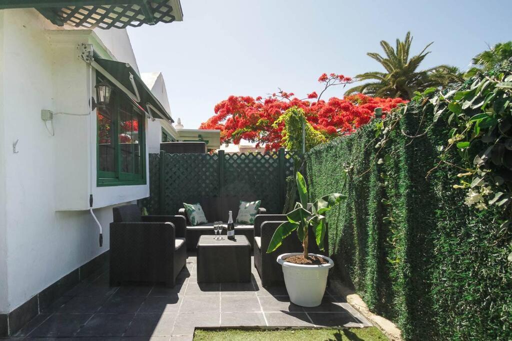 Cozy & Modern Bungalow W/Private Garden Bbq+Wifi มาสปาโลมาส ภายนอก รูปภาพ