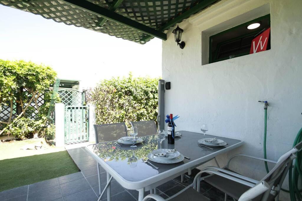 Cozy & Modern Bungalow W/Private Garden Bbq+Wifi มาสปาโลมาส ภายนอก รูปภาพ
